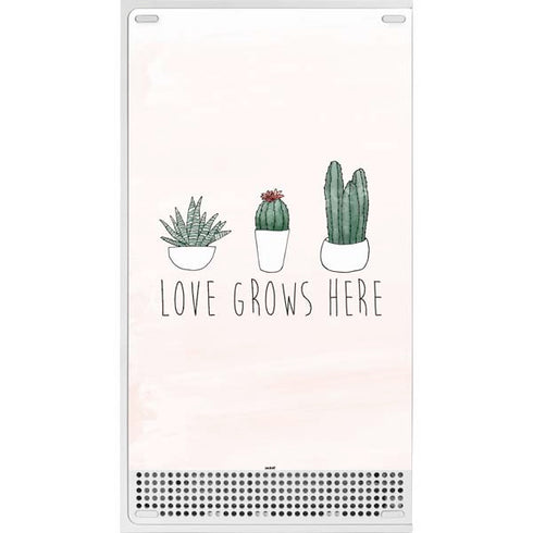 Love Grows Here Xbox Series S Console Skin